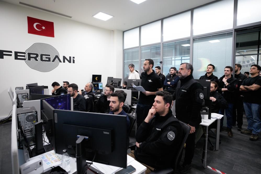 Fergani'nin beşinci uydusu uzayda 3