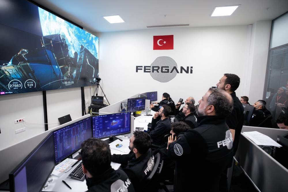 Fergani'nin beşinci uydusu uzayda 4