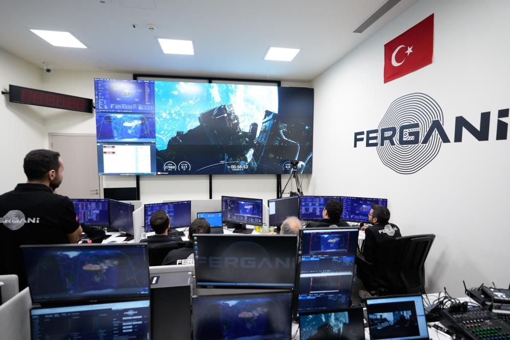 Fergani'nin beşinci uydusu uzayda 5