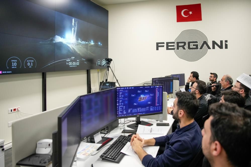 Fergani'nin beşinci uydusu uzayda 7