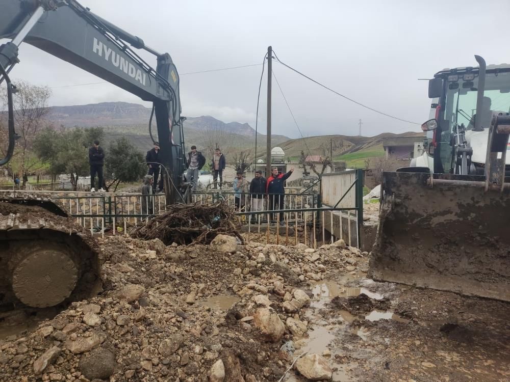 Şırnak’ta dereler taştı: Çok sayıda konut ve ahır zarar gördü 5
