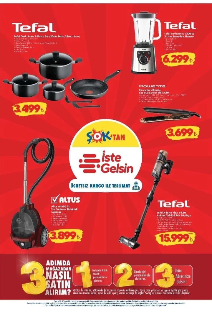 ŞOK 4 Nisan aktüel ürünler kataloğu yayımlandı! 5