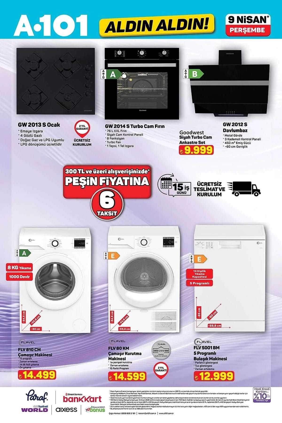 A101 9 Nisan Perşembe aktüel ürünler kataloğu yayımlandı! 3