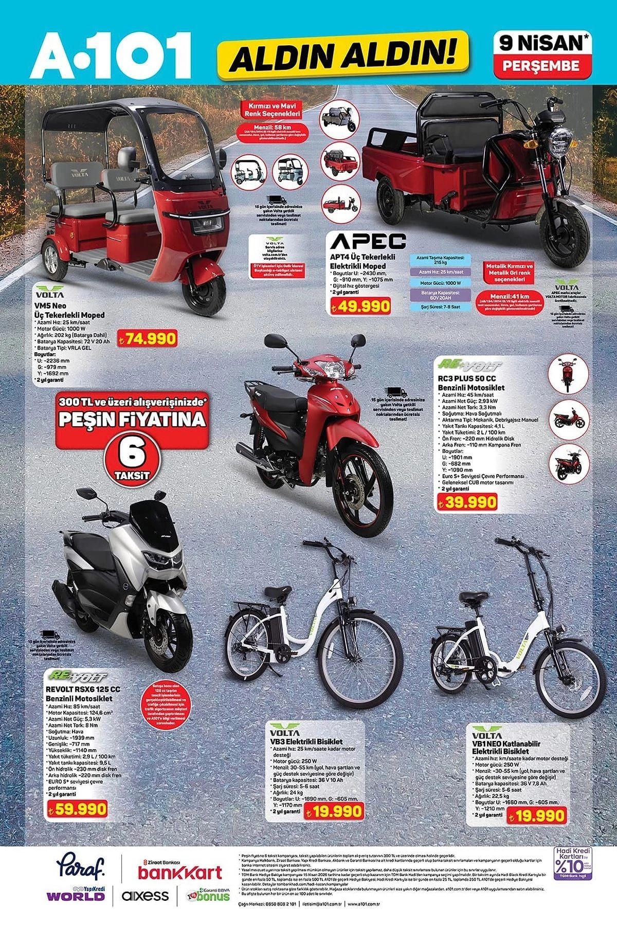 A101 9 Nisan Perşembe aktüel ürünler kataloğu yayımlandı! 5