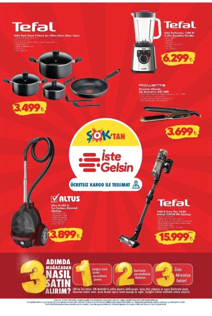 ŞOK 8 Nisan aktüel kataloğu yayımlandı! Bu Çarşamba günü ŞOK marketlerde hangi ürünler satışa çıkıyor? 10