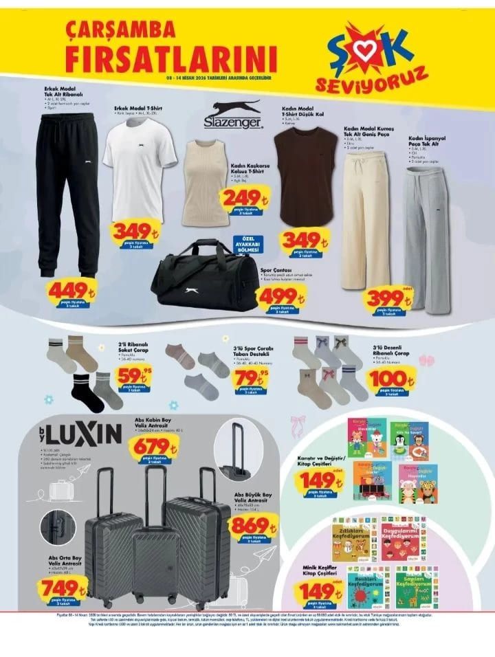 ŞOK 8 Nisan aktüel kataloğu yayımlandı! Bu Çarşamba günü ŞOK marketlerde hangi ürünler satışa çıkıyor? 2