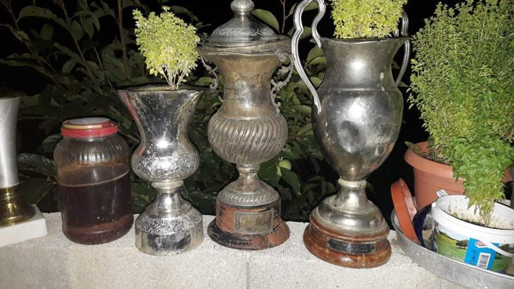 Kupaları saksı olarak kullanılan kulüp 1