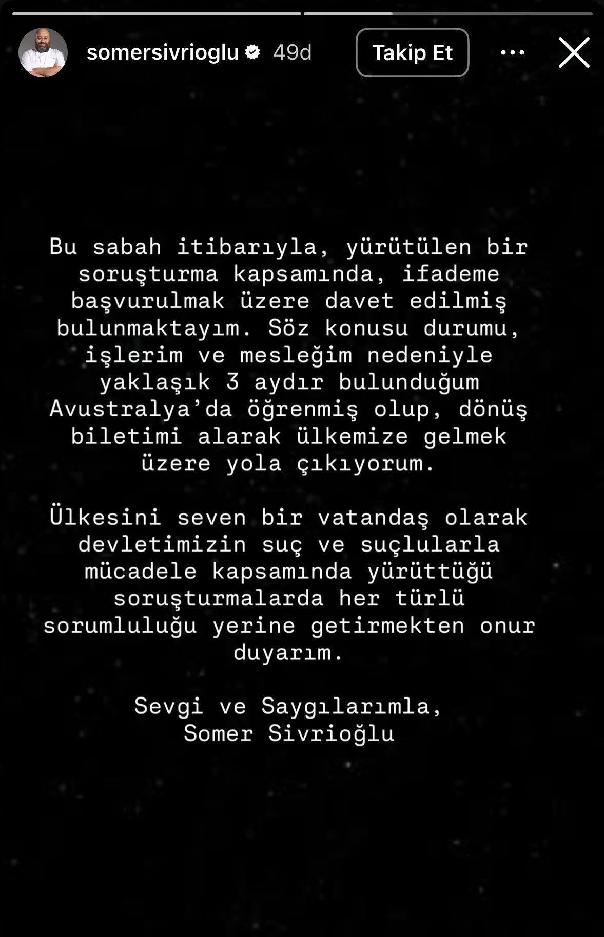 Ünlülere uyuşturucu soruşturması! Somer Sivrioğlu hakkında gözaltı kararı: Yurt dışındayım, geliyorum 7