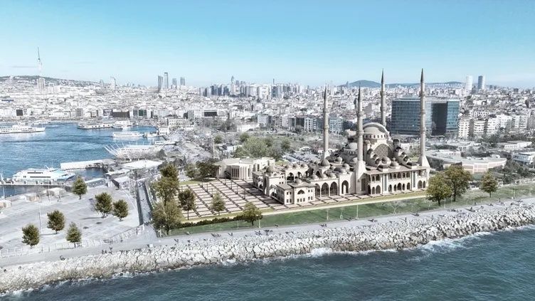 Kadıköy'ün yeni sembolü: Rıhtım Camii'nde Mayıs'ta temel atılıyor! 20 bin kişilik camii için geri sayım... 1