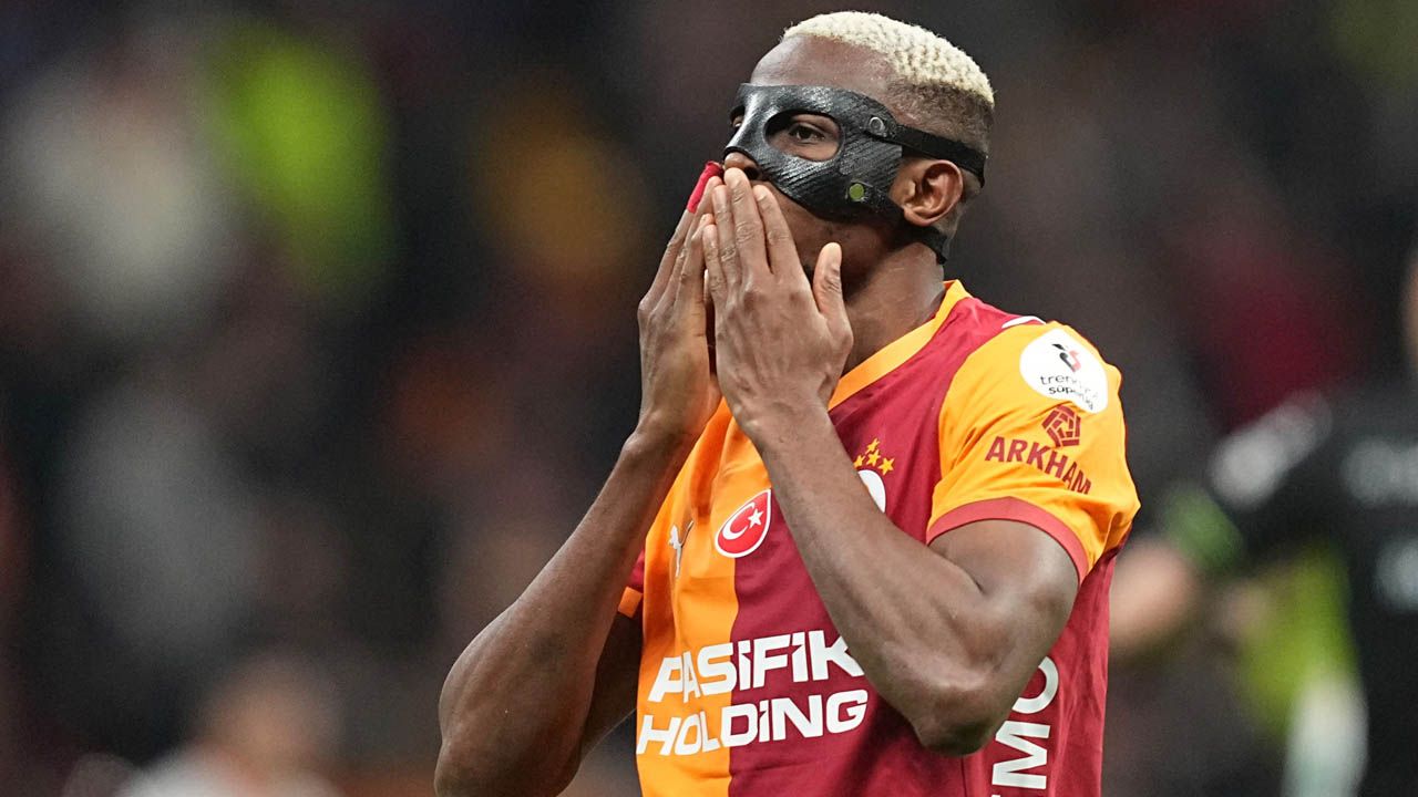 Galatasaray formülü buldu: Victor Osimhen Fenerbahçe derbisine özel zırhla çıkacak! 1