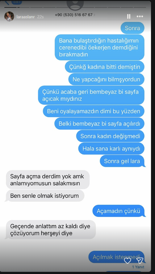 Sabri Sarıoğlu'nun eski sevgilisi Lara Aslan'dan şok iddialar 12