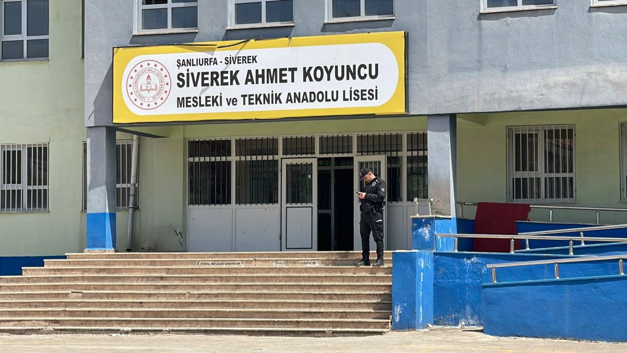 Siverek'teki lisede pompalı dehşeti! Saldırgan gece vakti sessizce defnedildi, ailesi korumaya alındı... 4
