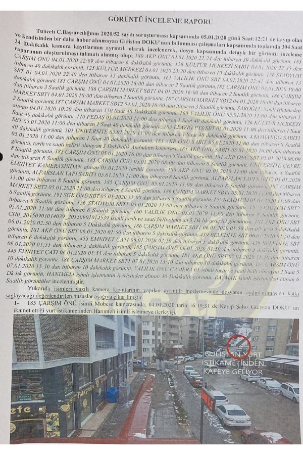 Gülistan Doku cinayetine giden anların adım adım MOBESE görüntüleri! Bütün şüpheliler bu kayıtlarda var... 2