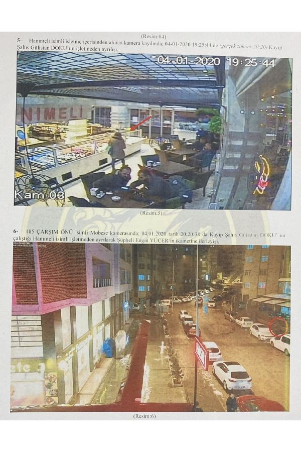 Gülistan Doku cinayetine giden anların adım adım MOBESE görüntüleri! Bütün şüpheliler bu kayıtlarda var... 4