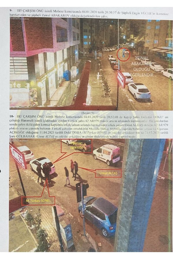 Gülistan Doku cinayetine giden anların adım adım MOBESE görüntüleri! Bütün şüpheliler bu kayıtlarda var... 6