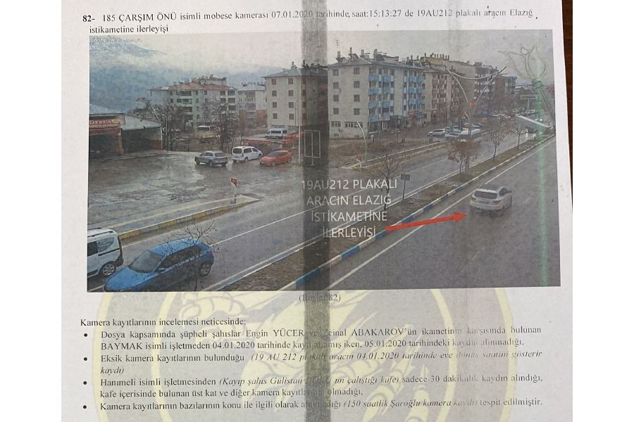 Gülistan Doku cinayetine giden anların adım adım MOBESE görüntüleri! Bütün şüpheliler bu kayıtlarda var... 38
