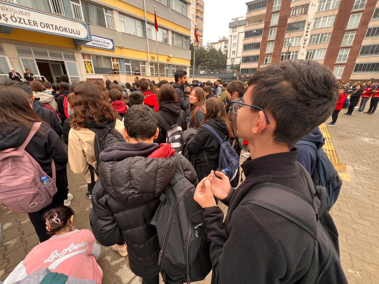 Öğrenciler yeniden okulda! Ayser Çalık öğrencileri yeni binada eğitime başladı... 8