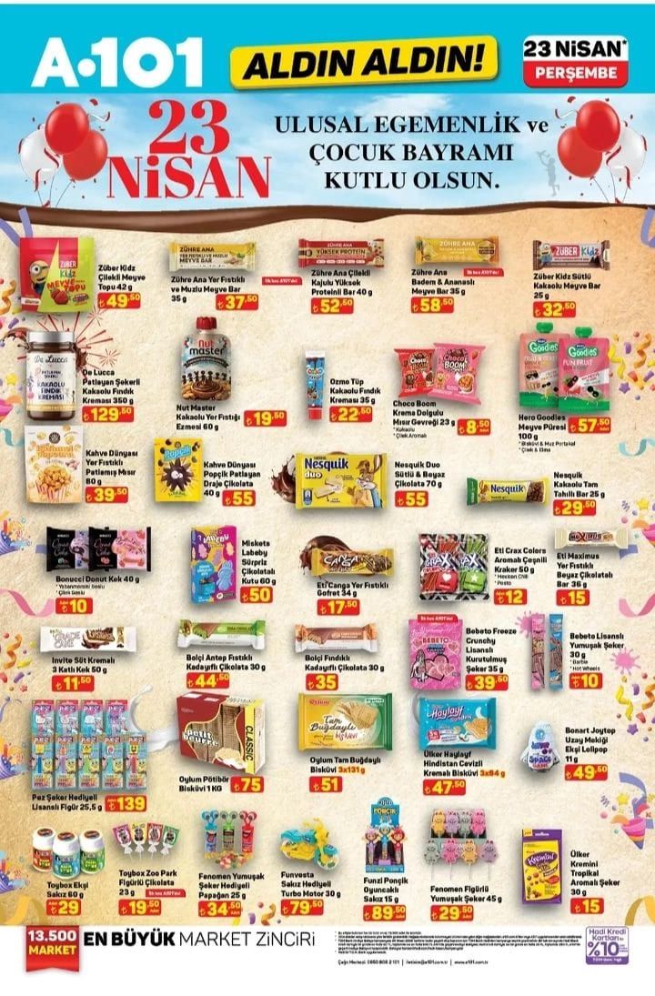 A101 “Hoş Geldin Bahar İndirimi” kataloğu yayımlandı! Ayçiçek yağı, yumurta, toz şeker, dana kıyma, beyaz et ve sebze-meyvede indirim 2