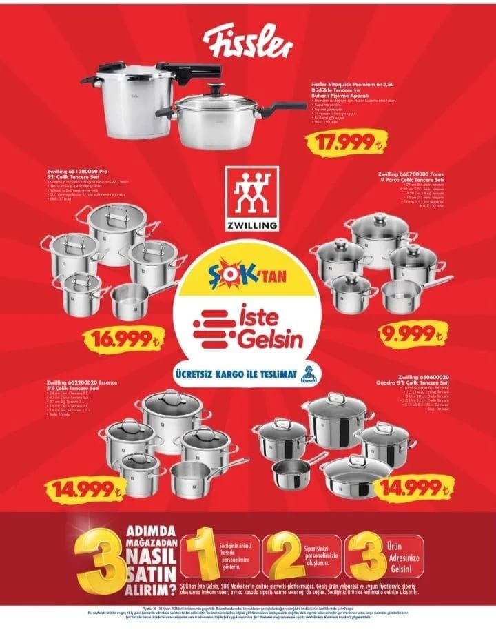 ŞOK market 25 Nisan aktüel ürünler kataloğu yayımlandı! 5