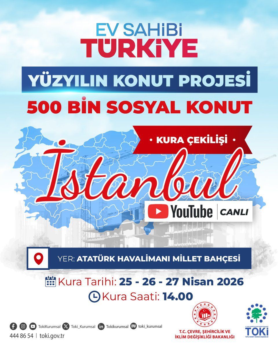 İstanbul'da TOKİ heyecanı: 100 bin konut için kuralar bugün çekiliyor! 2