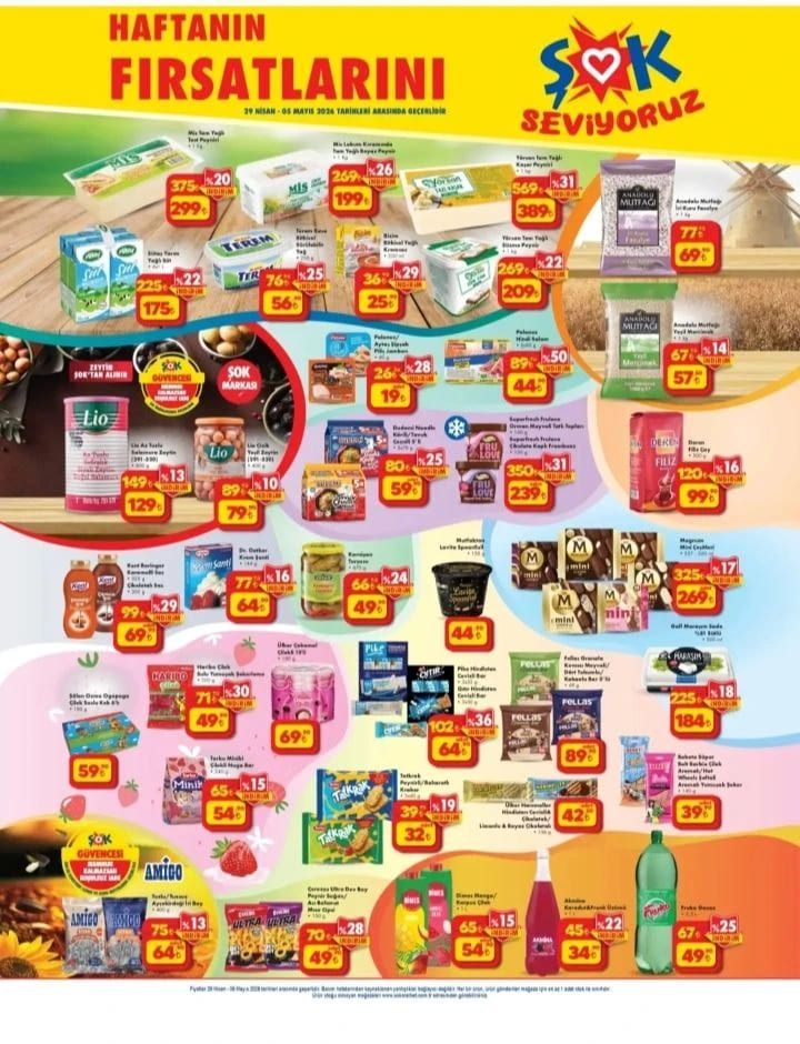 ŞOK 29 Nisan Çarşamba aktüel ürünler kataloğu yayımlandı! 7