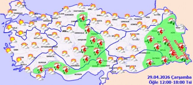 İstanbul'da hava bir anda değişecek: Güneşe aldanmayın, 1 Mayıs'ta sağanak var! 5