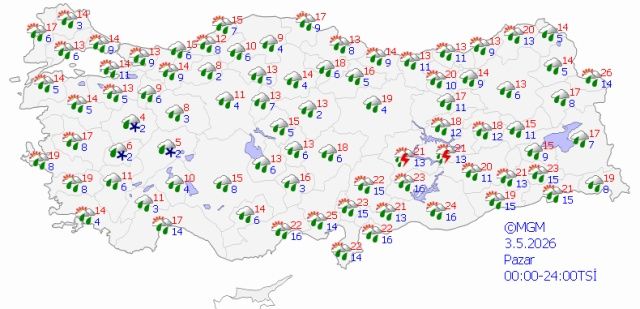 İstanbul'da hava bir anda değişecek: Güneşe aldanmayın, 1 Mayıs'ta sağanak var! 7