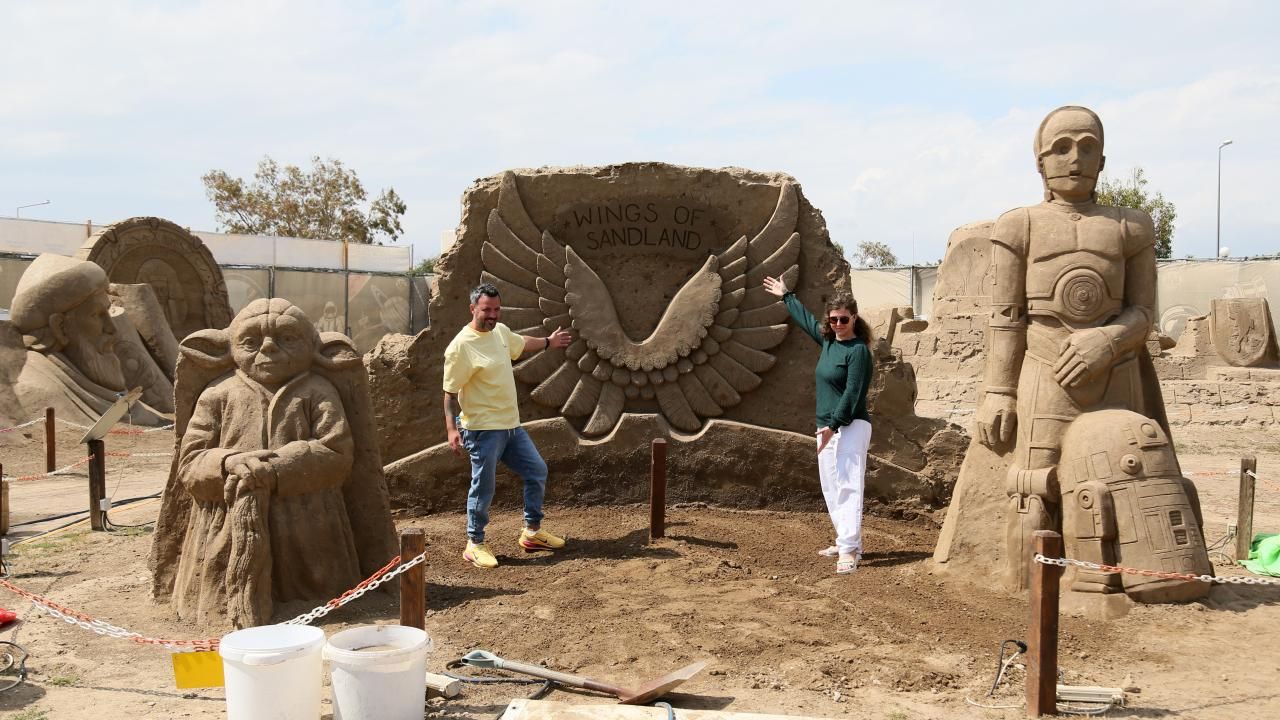 'Zaman Yolculuğu' temalı Kum Heykel Festivali başlıyor 1