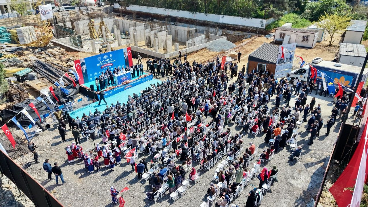 Eğitim yatırımları hız kazanıyor! Sultanbeyli'de 3 yeni okulun temeli atıldı 6