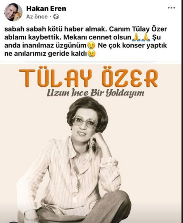 Ünlü sanatçı Tülay Özer hayatını kaybetti! Zerrin Özer'in ablası Tülay Özer 79 hayatında yaşamını yitirdi... 5