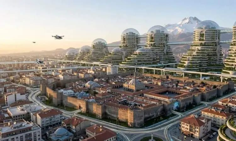 İşte yapay zekaya göre Türkiye'nin il il 100 yıl sonraki hali 10