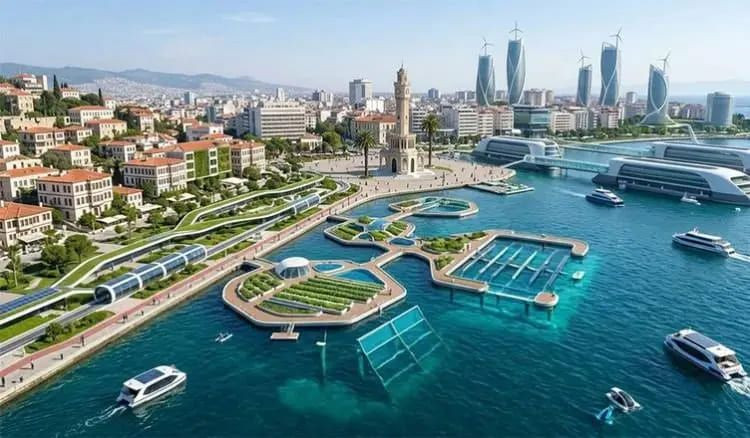 İşte yapay zekaya göre Türkiye'nin il il 100 yıl sonraki hali 13