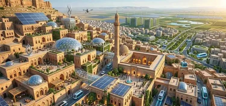 İşte yapay zekaya göre Türkiye'nin il il 100 yıl sonraki hali 16