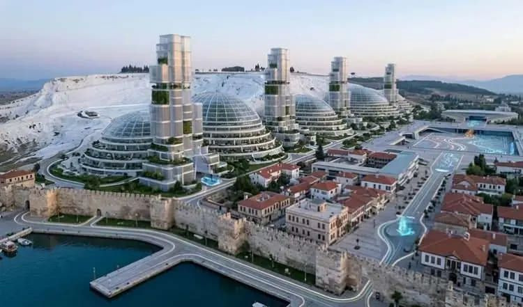 İşte yapay zekaya göre Türkiye'nin il il 100 yıl sonraki hali 18
