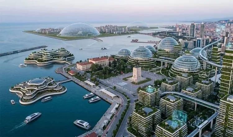 İşte yapay zekaya göre Türkiye'nin il il 100 yıl sonraki hali 20