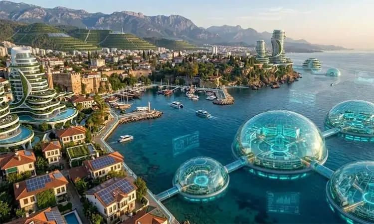 İşte yapay zekaya göre Türkiye'nin il il 100 yıl sonraki hali 4