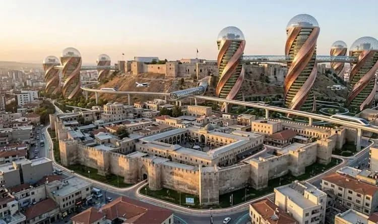 İşte yapay zekaya göre Türkiye'nin il il 100 yıl sonraki hali 6