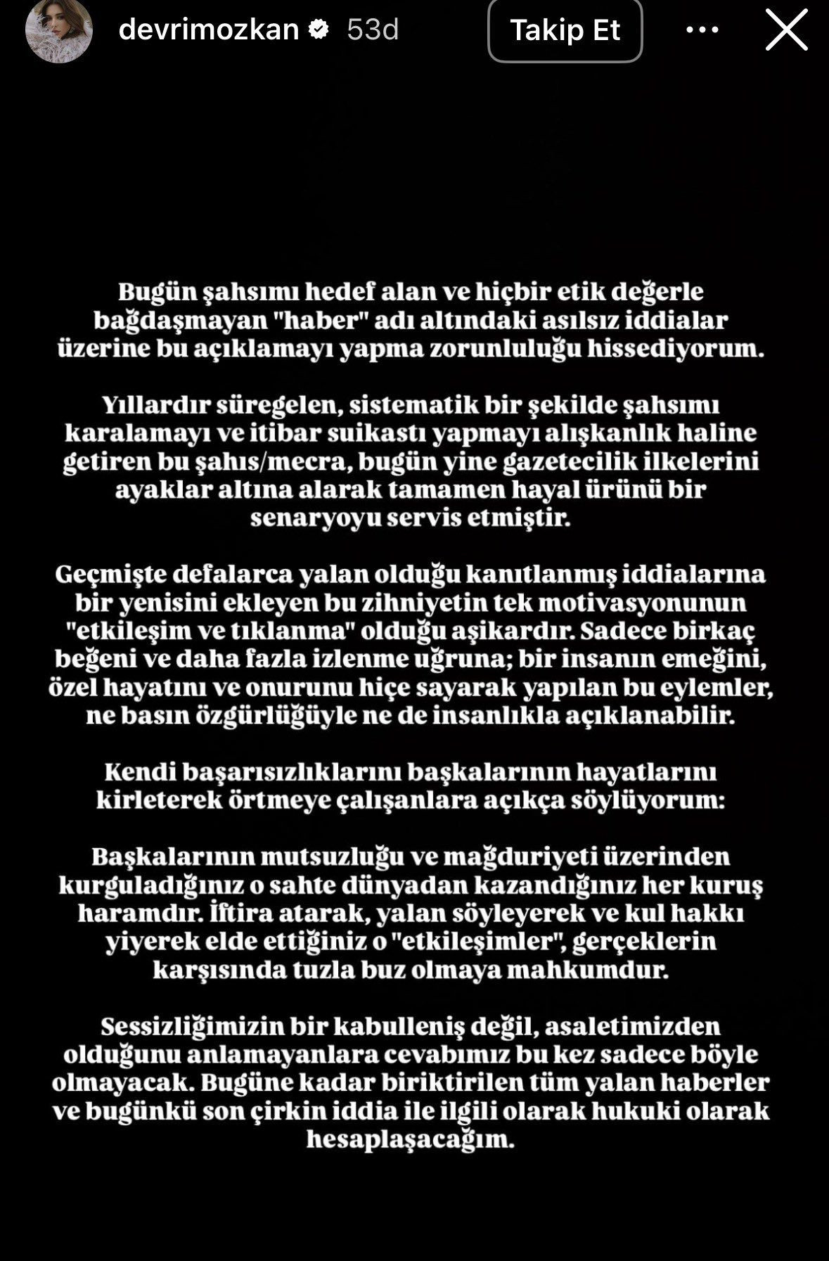 "Saçları kokuyor" diyerek set durduruldu! Bomba iddia sonrası Devrim Özkan'dan zehir zemberek açıklama 6