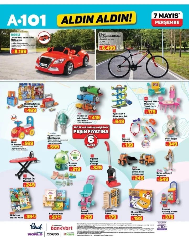 A101 7 Mayıs Perşembe aktüel ürünler kataloğu yayımlandı! 8