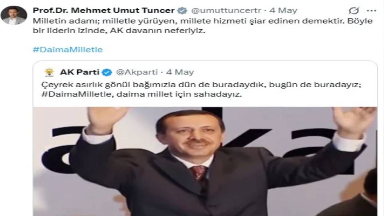 Gözlerden uzak büyütmüştü: Mahmut Tuncer'in oğlu siyasetçi çıktı! Bakın hangi lideri destekliyor... 3