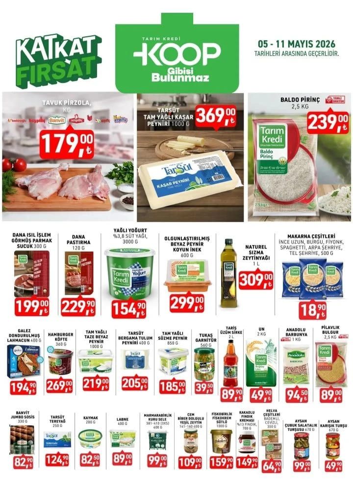 Tarım Kredi KOOP 8-10 Mayıs Kat Kat Fırsat Kataloğu yayımlandı! 4