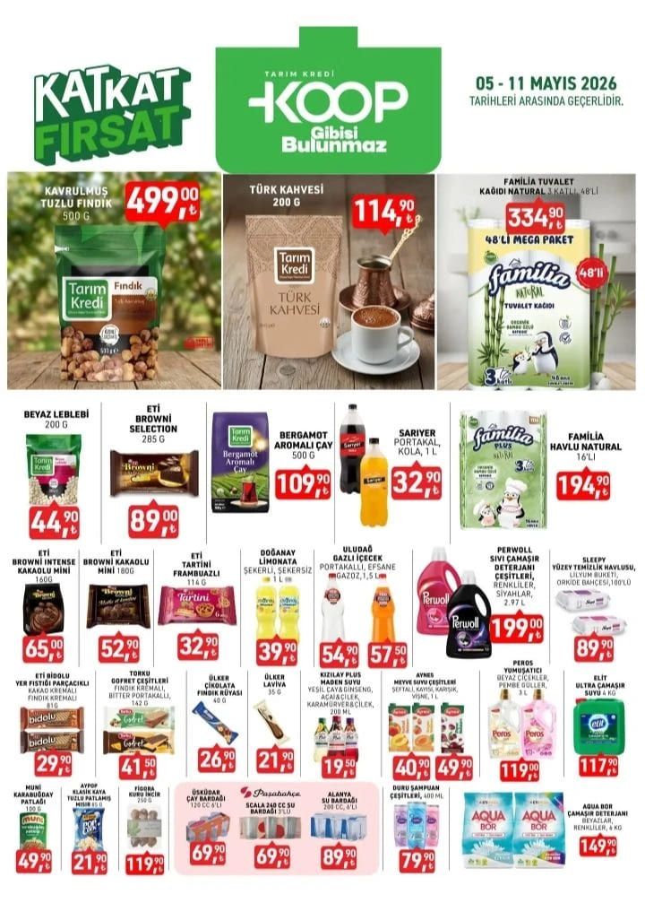 Tarım Kredi KOOP 8-10 Mayıs Kat Kat Fırsat Kataloğu yayımlandı! 5
