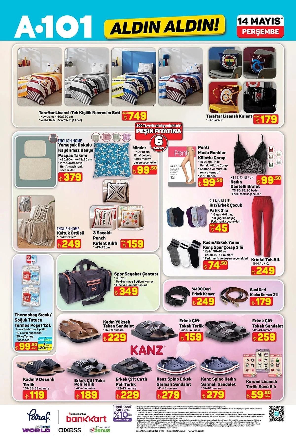 A101 14 Mayıs Perşembe aktüel ürünler kataloğu yayımlandı! A101 14 Mayıs Perşembe aktüel ürünler kataloğunda hangi ürünler var? 9