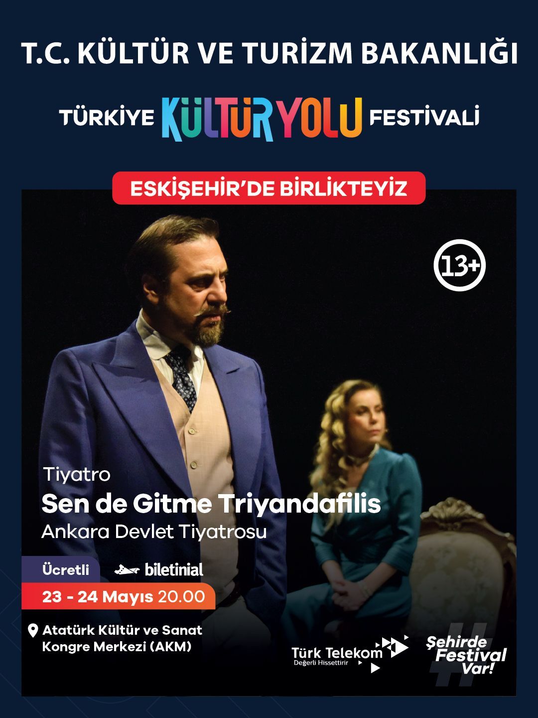 Kültür ve sanatın yeni durağı Eskişehir: Türkiye Kültür Yolu Festivali'ne ilk kez ev sahipliği yapacak! 9 günlük dev festival başlıyor 7