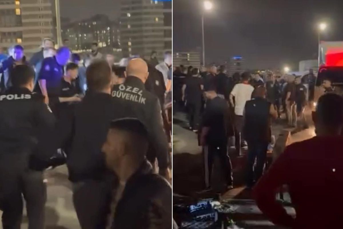 Bayrampaşa Hali'nde bıçaklı kavga! 12 polis yaralandı, 7 kişi gözaltına alındı! 1
