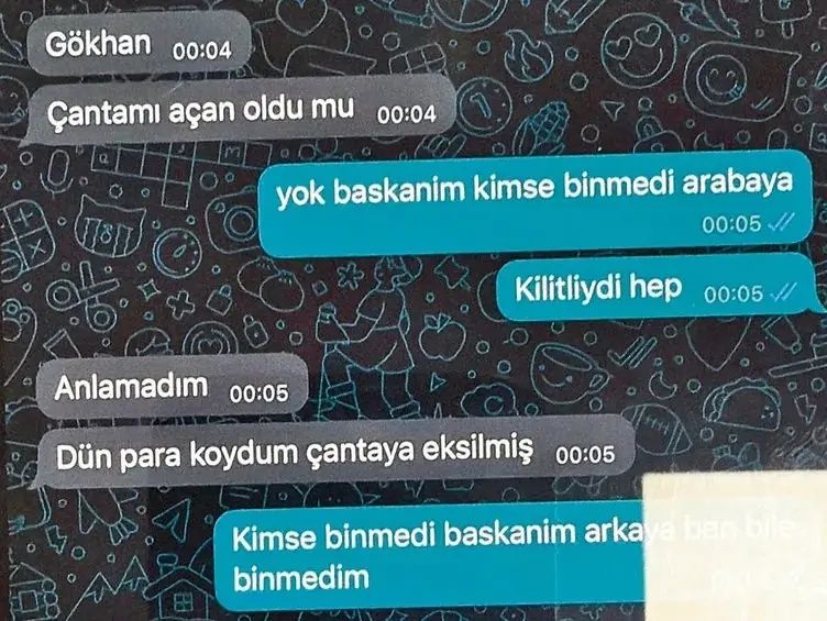 Özgür Özel'i şoförünün telefonundan çıkanlar patlattı! Şok WhatsApp mesajları: Dün çantaya para koydum eksilmiş! 4