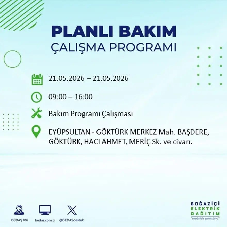 İstanbul'da dev elektrik kesintisi alarmı! 21 ilçede hayat 9 saat boyunca duracak! Bu gece başlıyor... 29