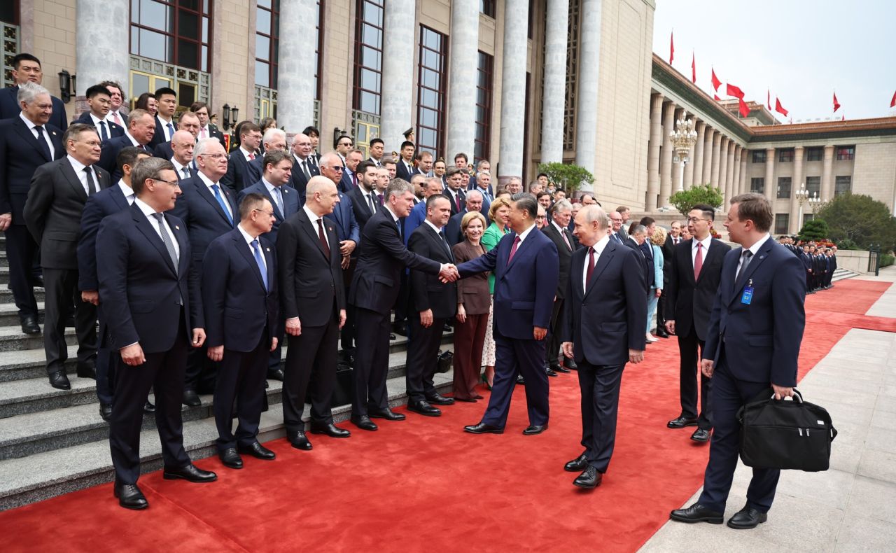 Rusya Devlet Başkanı Putin, Çin'de Şi Cinping ile bir araya geldi 4