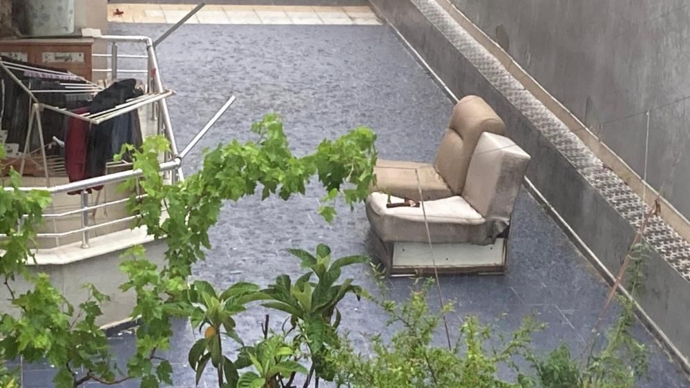 Mersin'de sağanak etkili oldu! 2