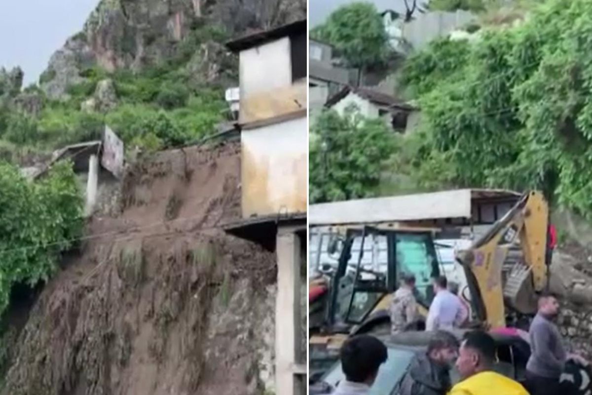 Hatay'da şiddetli sağanak dehşeti: Yollar göle döndü, köprüler çöktü! Heyelanın yıktığı evden acı haber geldi 1